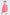 Notched Collar Sleeveless Blouse - Hot Pink