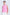 Half Placket Sleeveless Blouse - Pink
