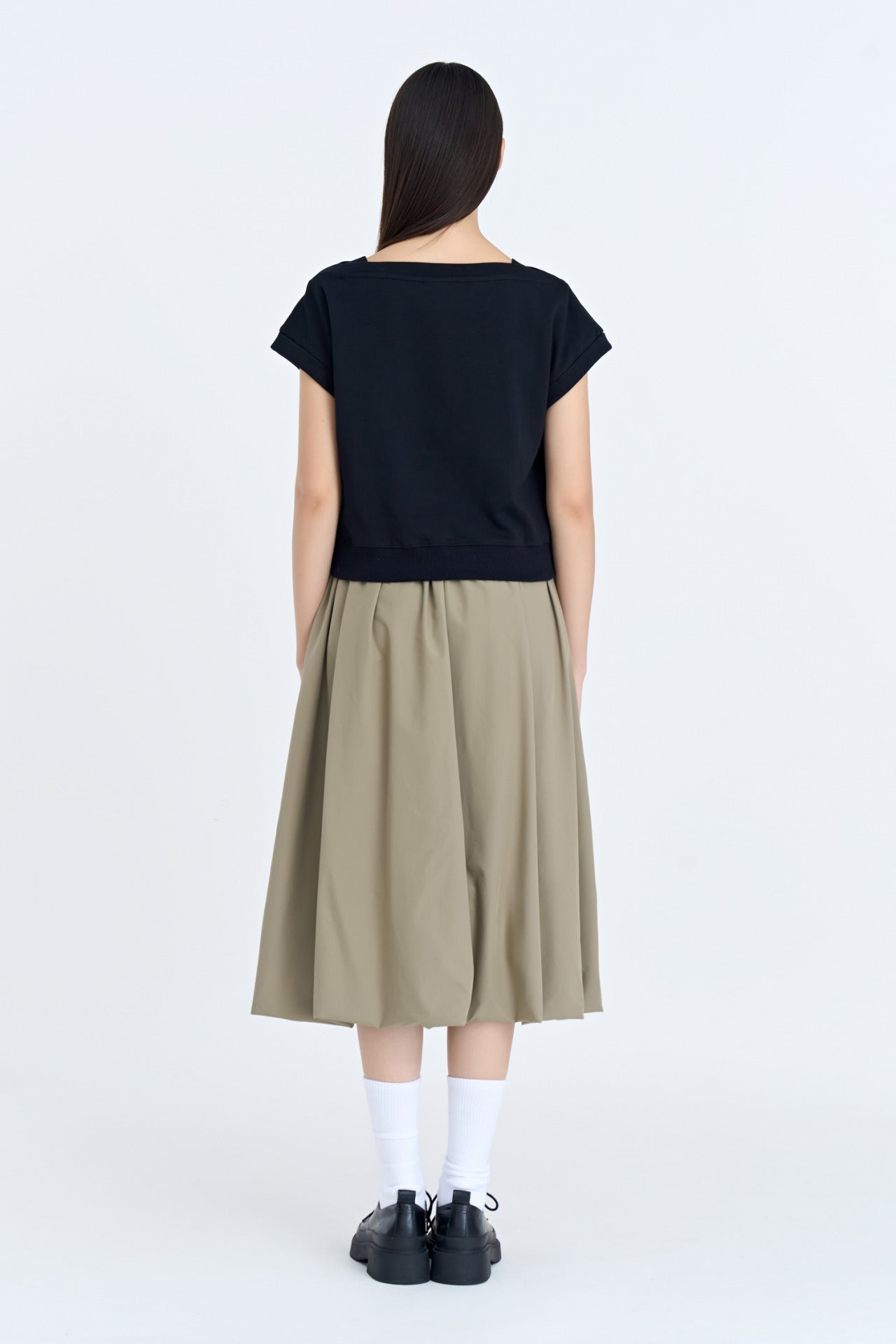 Cloud Skirt - Khaki Green