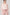 Faux Two-Piece Blouse - Blush