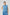 Denim Boxy Sleeveless Blouse - Denim