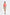 Sleeveless Panelled Blouse - Coral