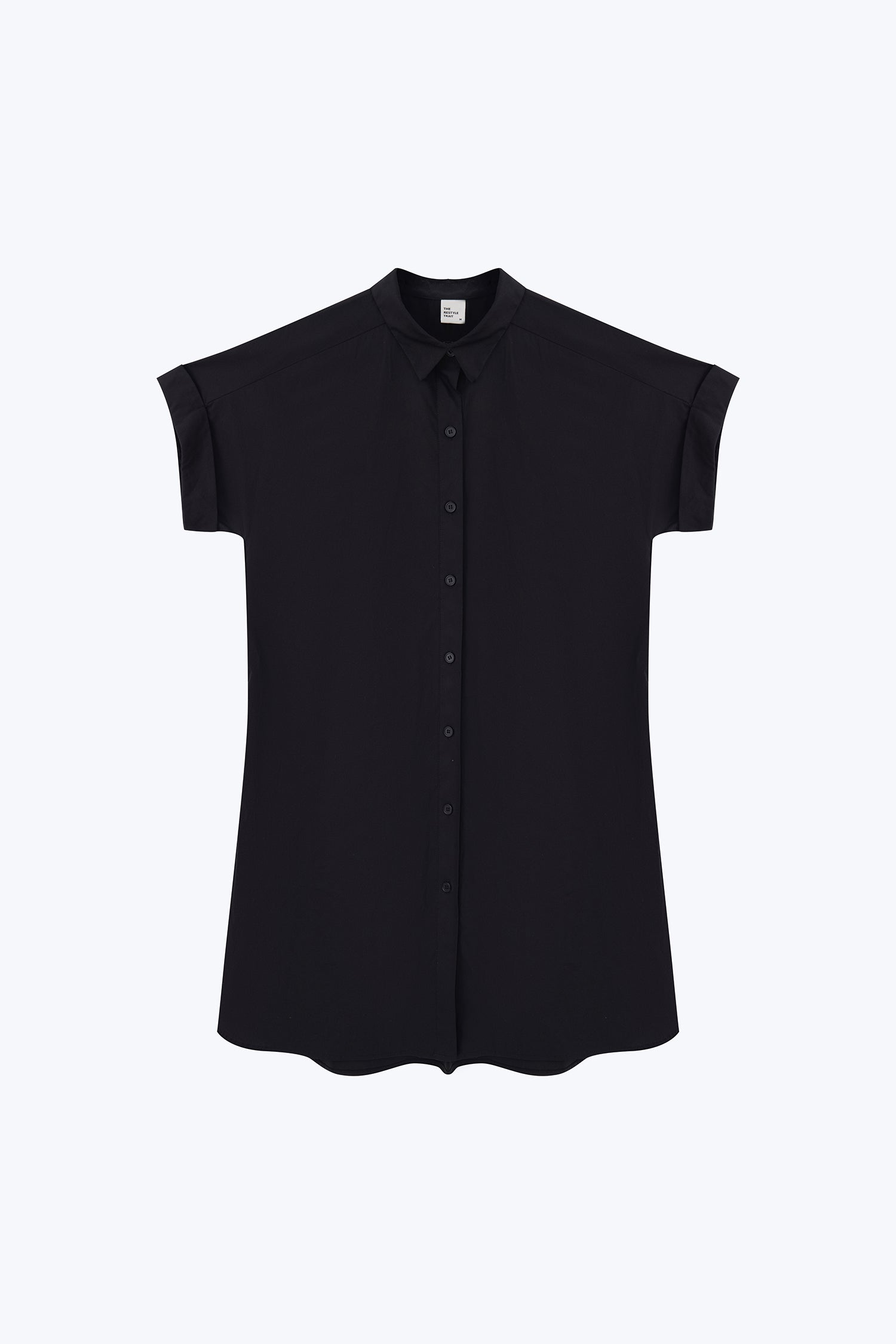 Button Up Dress - Black