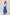 Cocoon Skirt - Cobalt