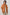 Cuban Collar Shirt - Orange