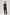 Knitted Button Front Top - Navy