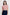 Knitted Weave Crop Top - Salmon