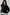 Contrast Fabric Sweater - Black