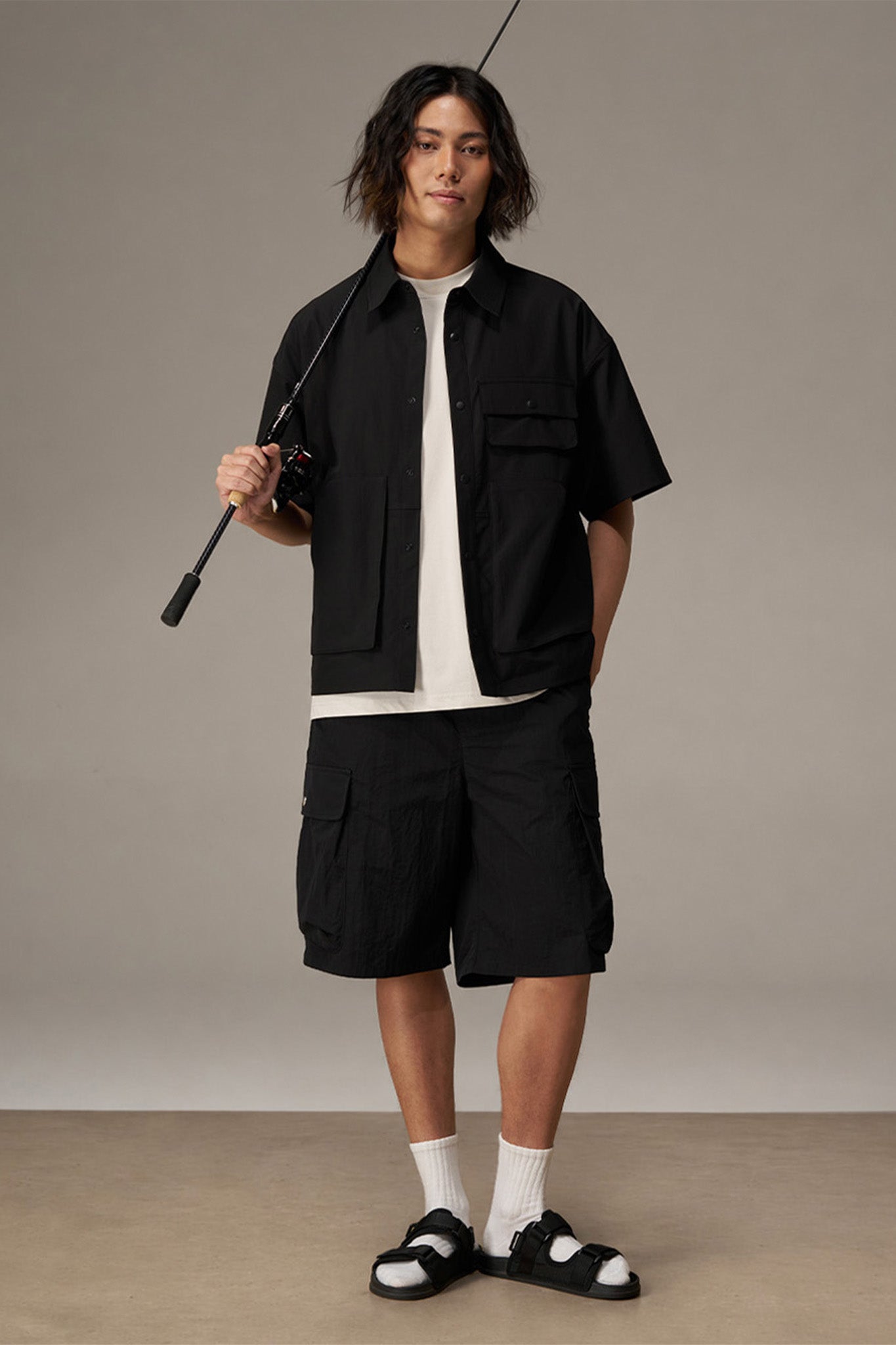 Men's Utility Shirt - Black