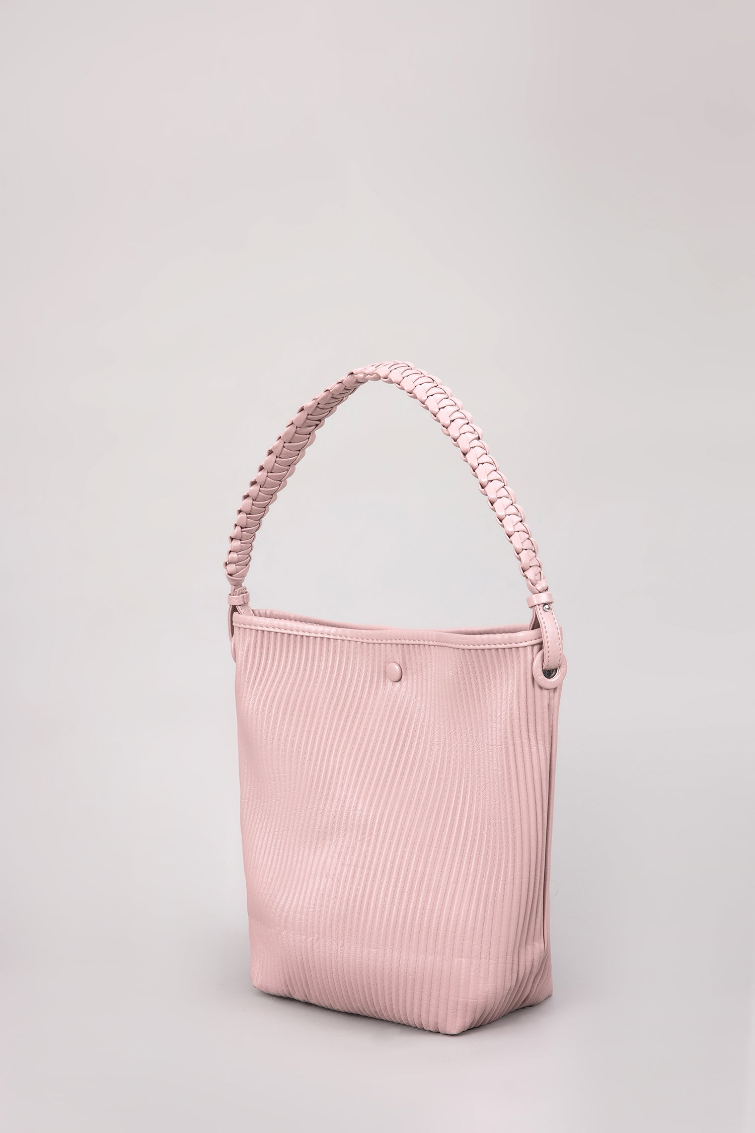 Braided Hobo Bag - Lilac