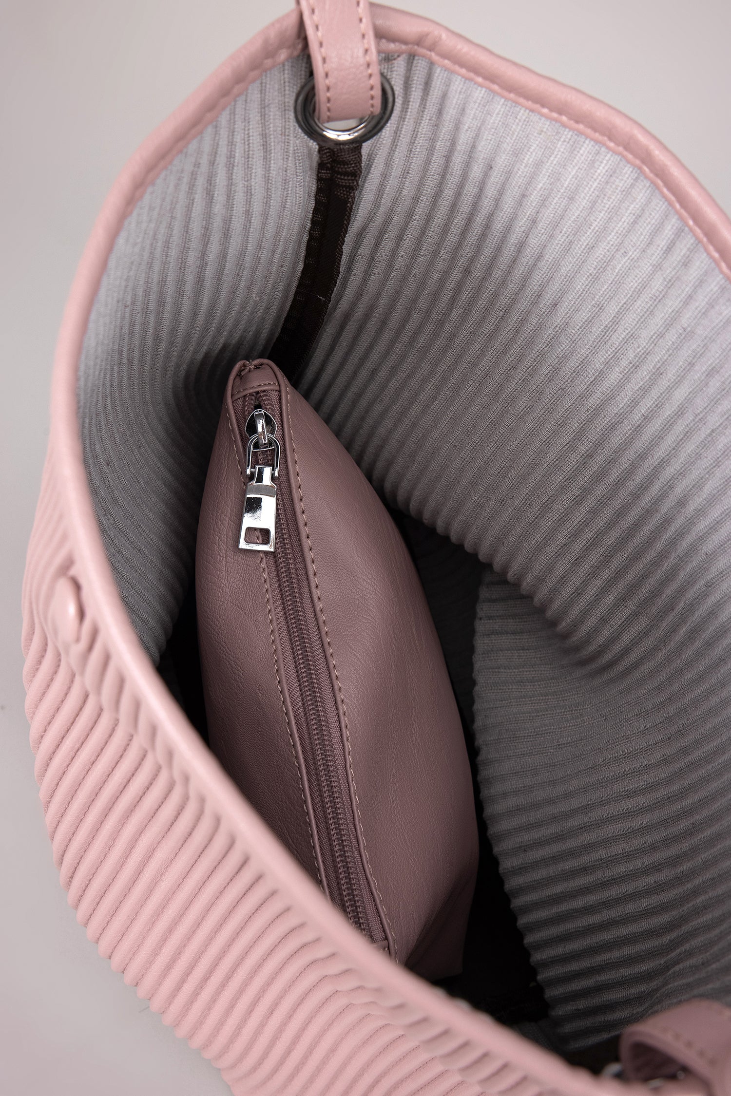 Braided Hobo Bag - Lilac