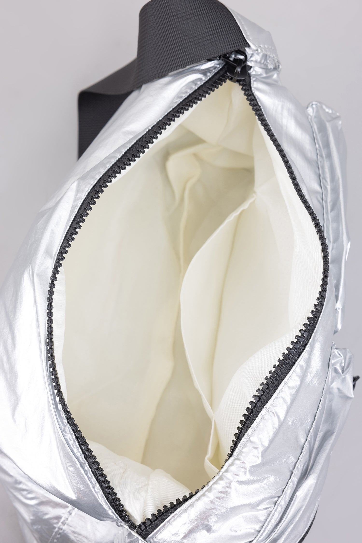 Messenger Sling Bag - Silver