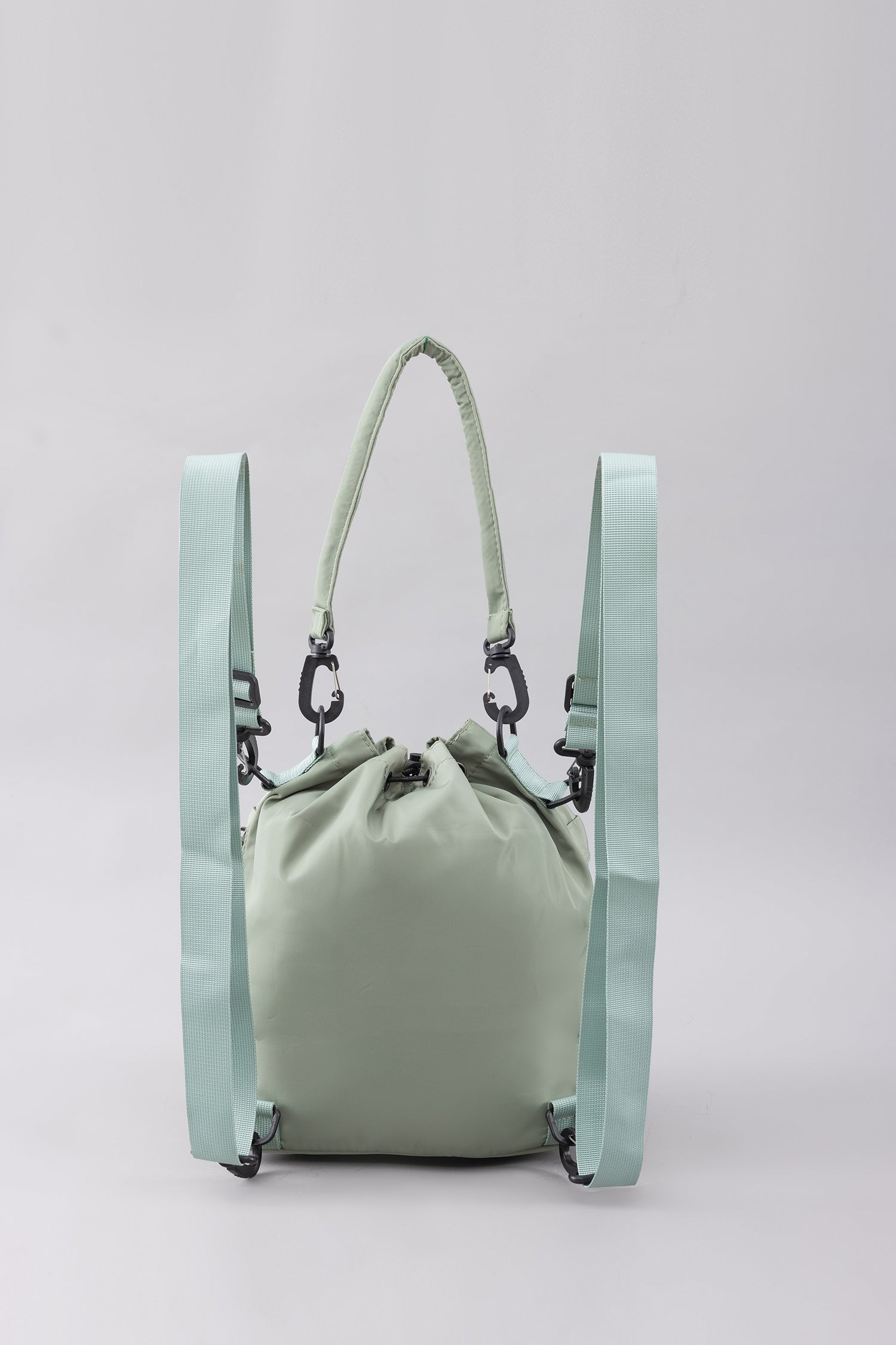 Multi Pockets Bucket Bag - Army Green