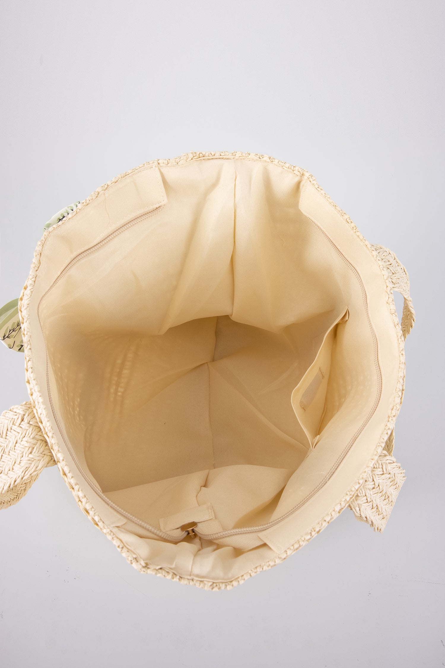 Straw Tote Bag - Sand