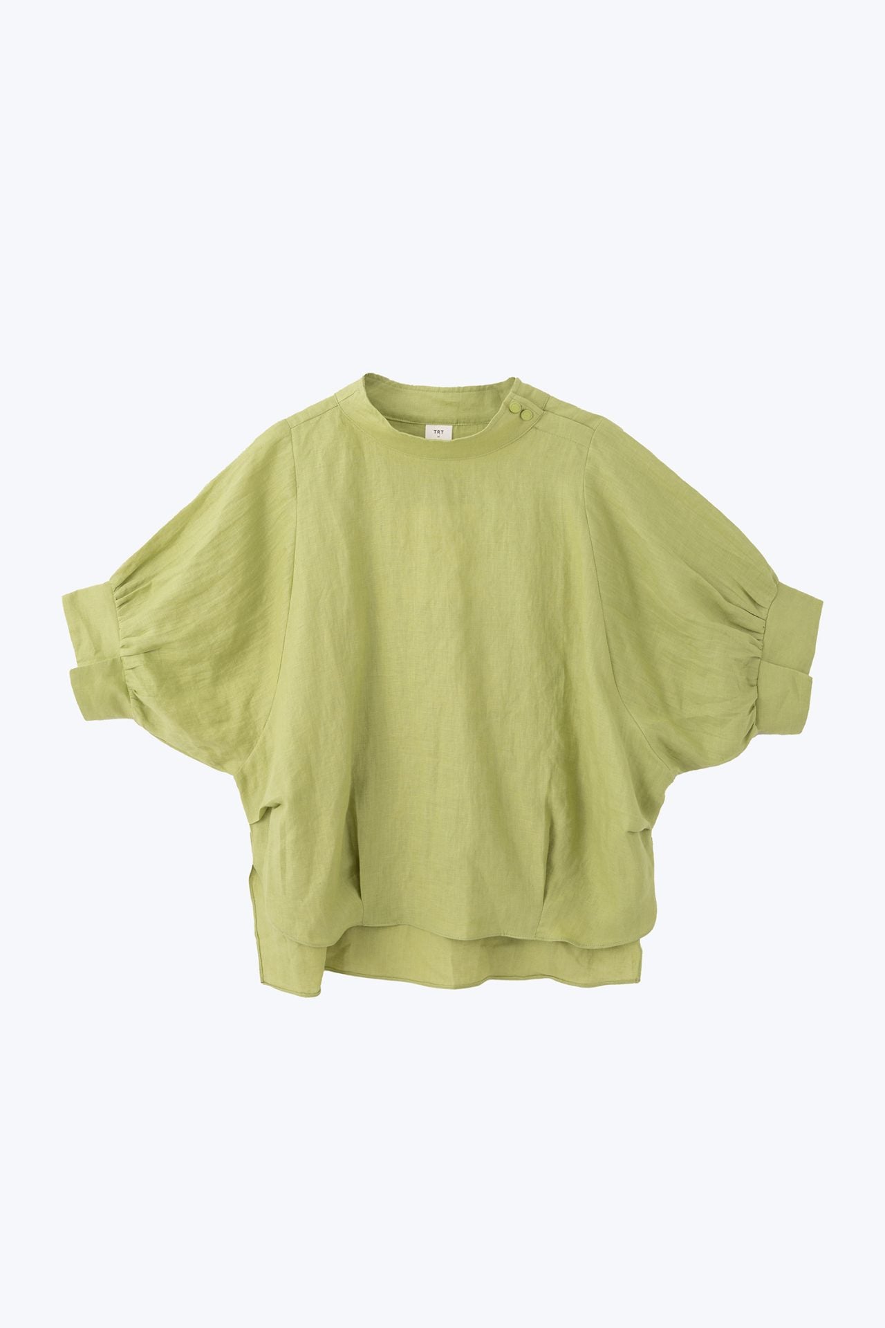 Oversized Mock Neck Blouse