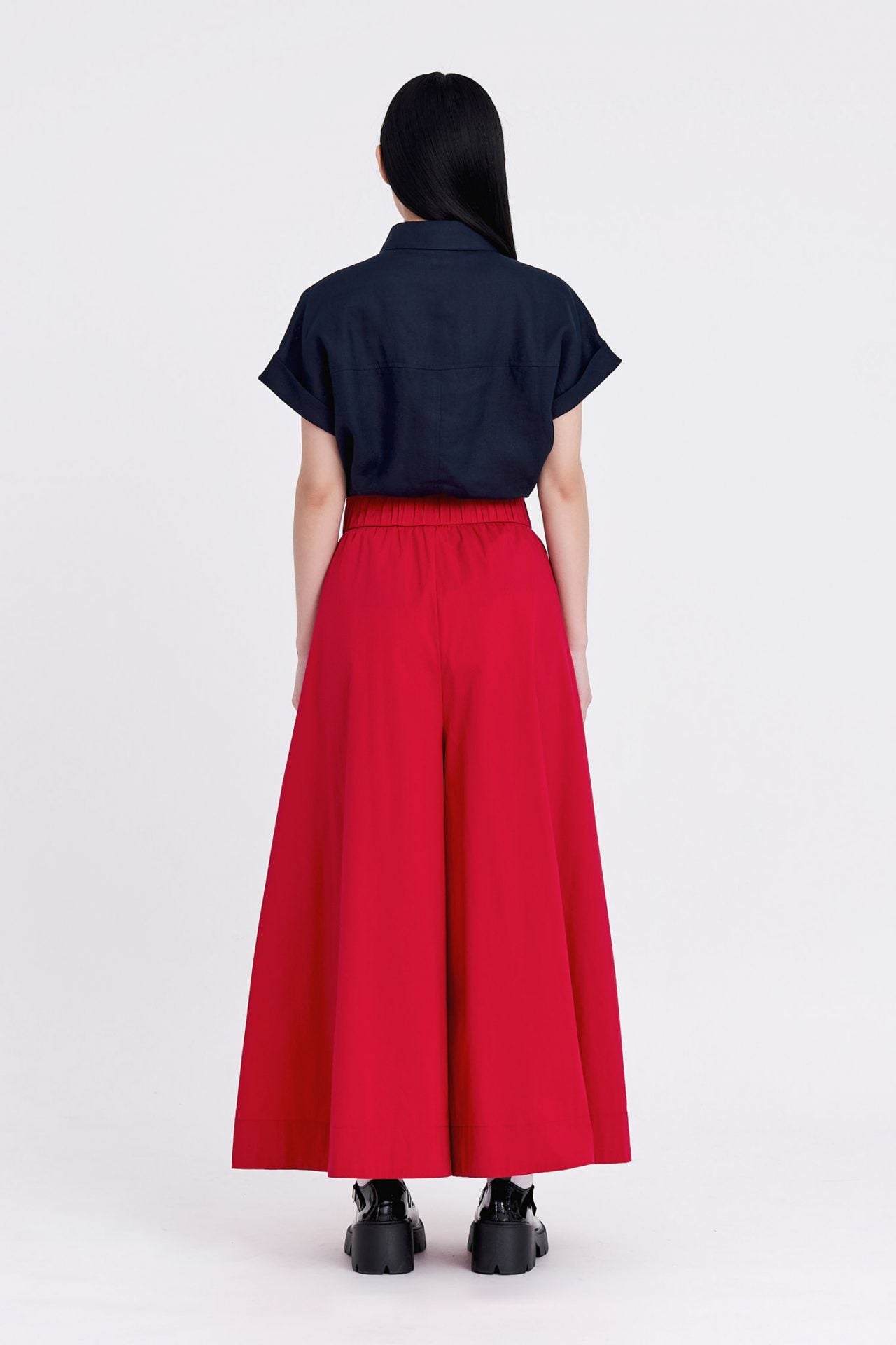 Linen Cap Slv Blouse