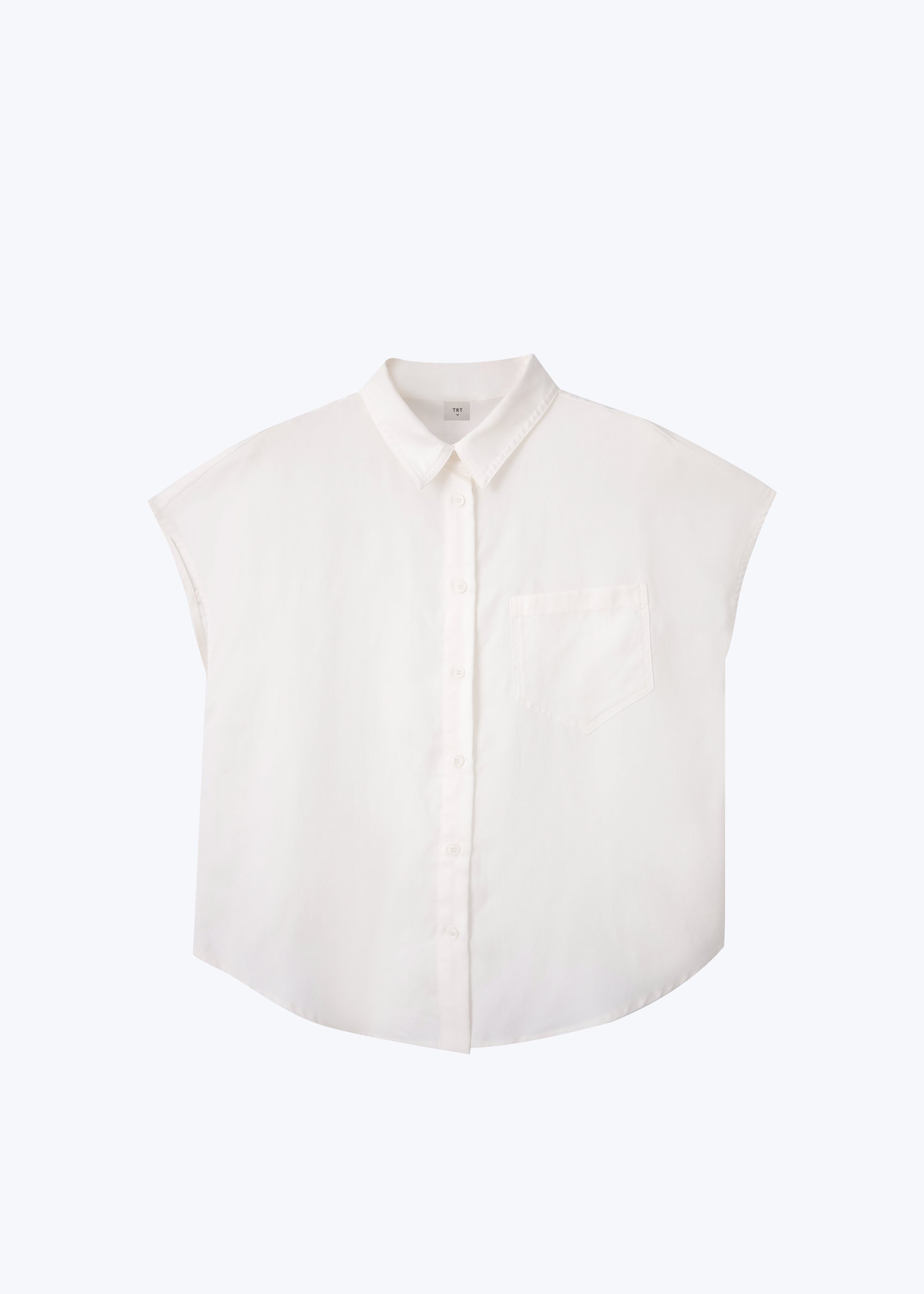 Cap Sleeve Blouse - Cream