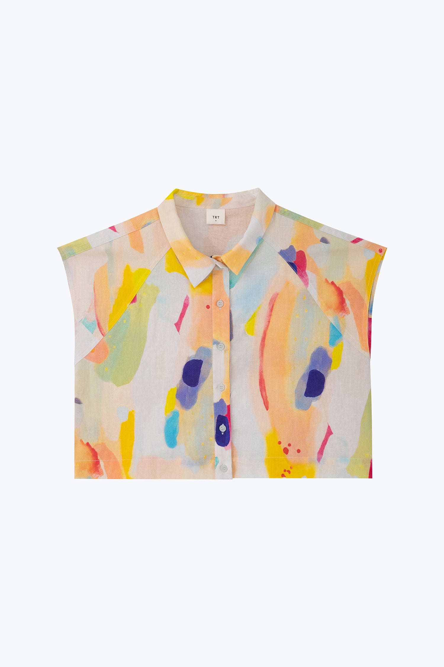 Watercolour Raglan Sleeve Blouse - Watercolour