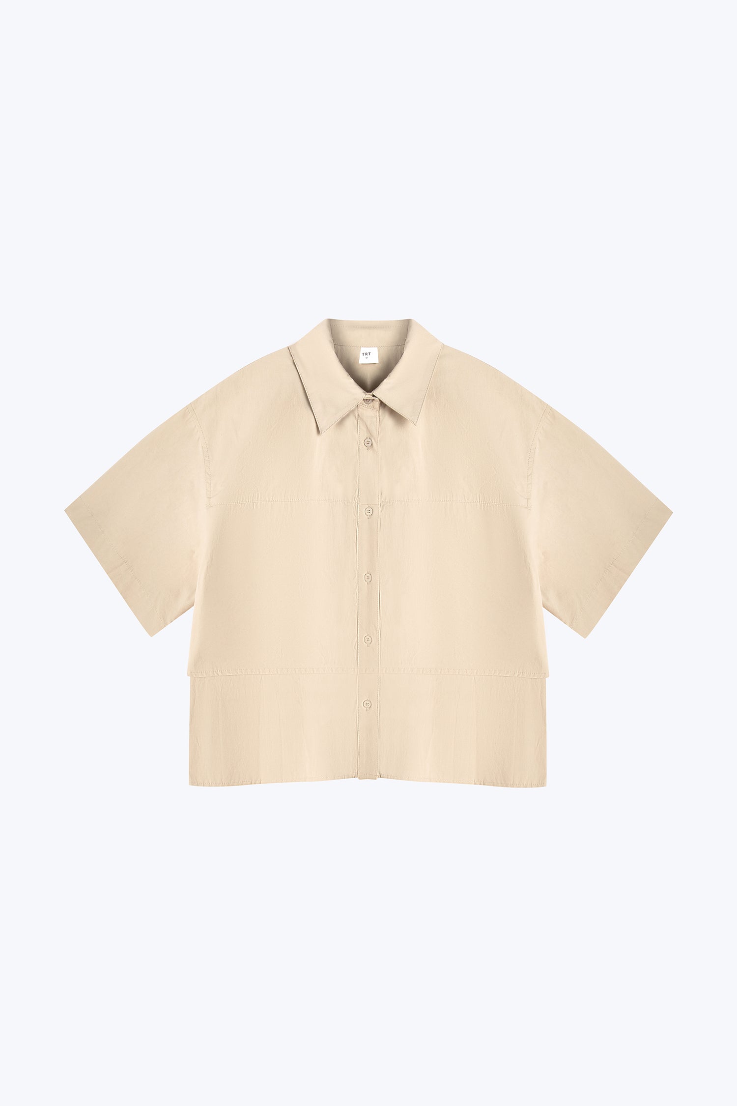 Double Layer Blouse - Khaki