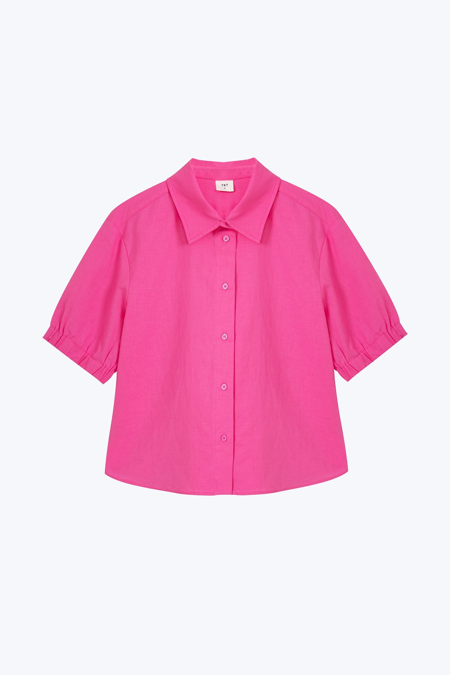 Elasticised Cuff Blouse - Pink