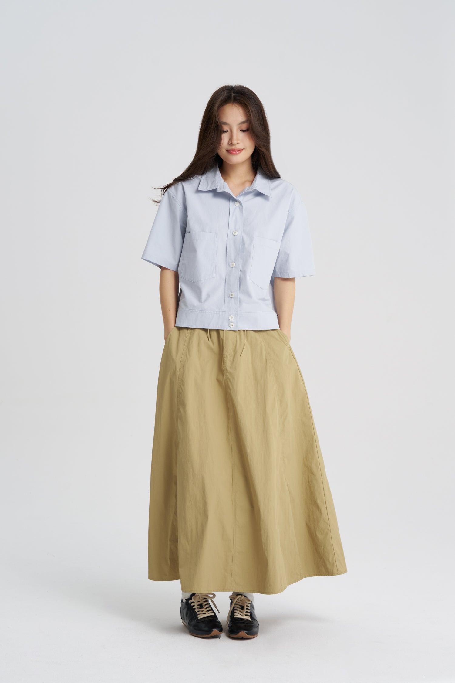 Patch Pocket Shirt - Sky Blue