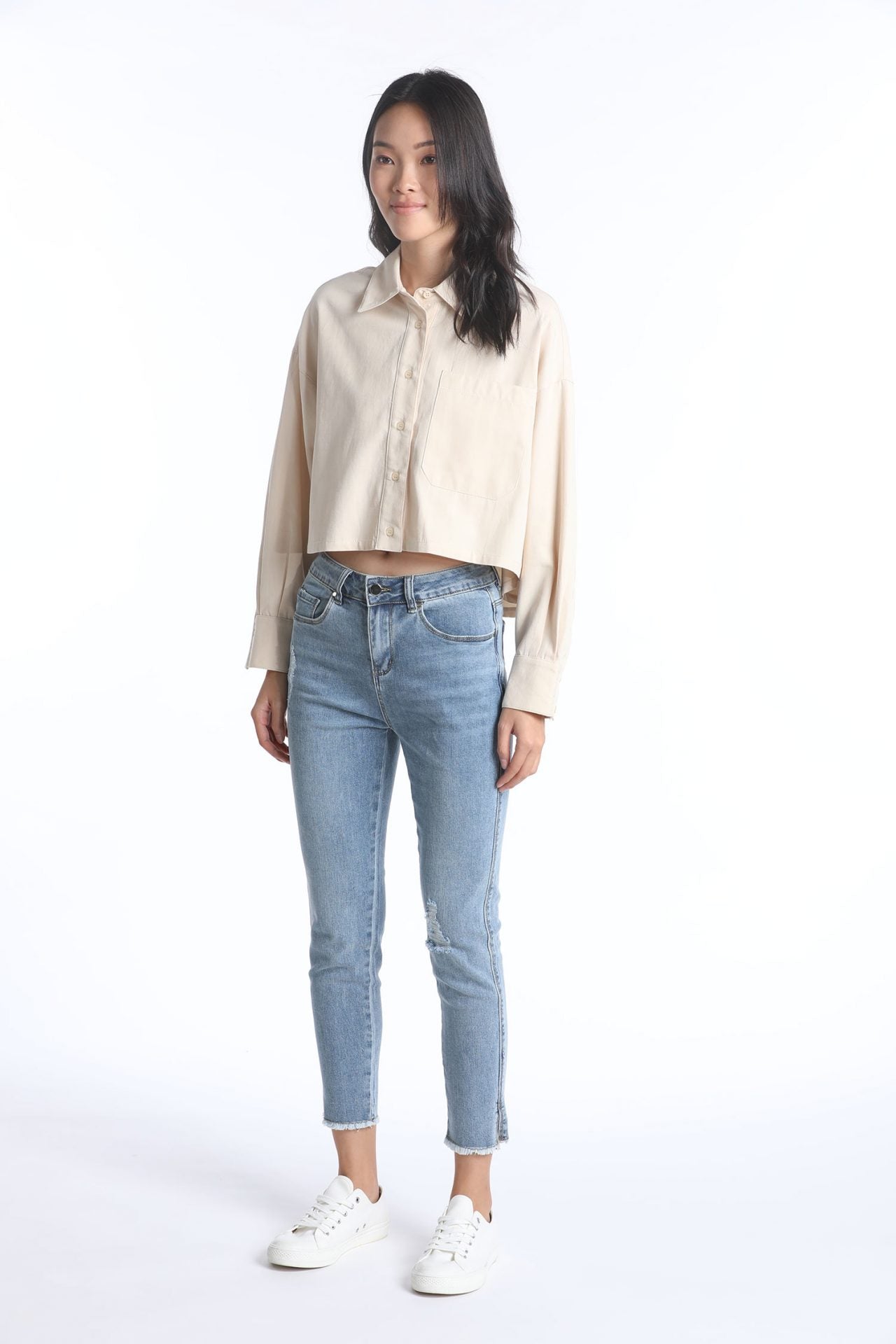 Cotton Button Up Shirt