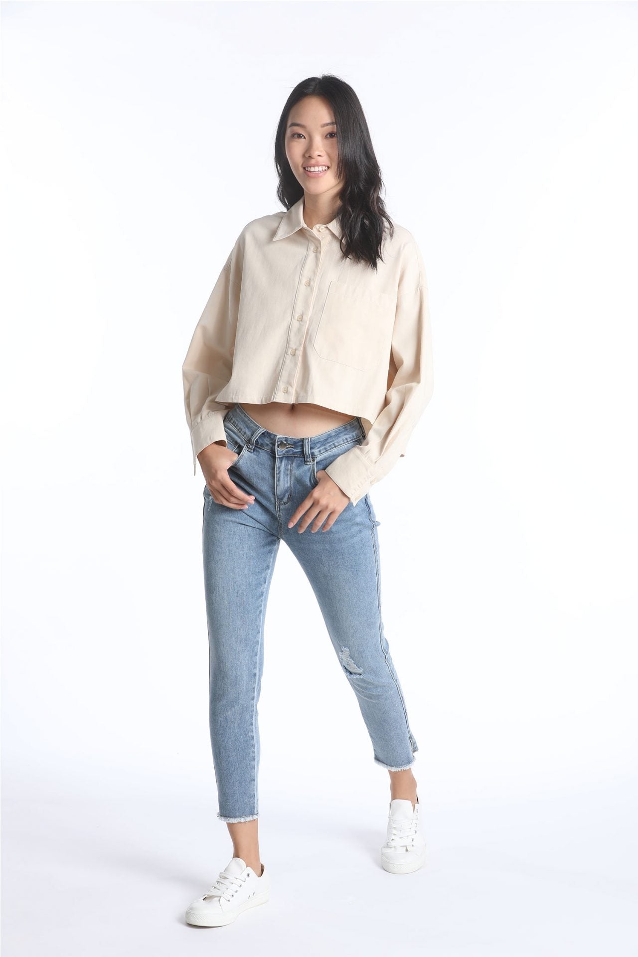 Cotton Button Up Shirt