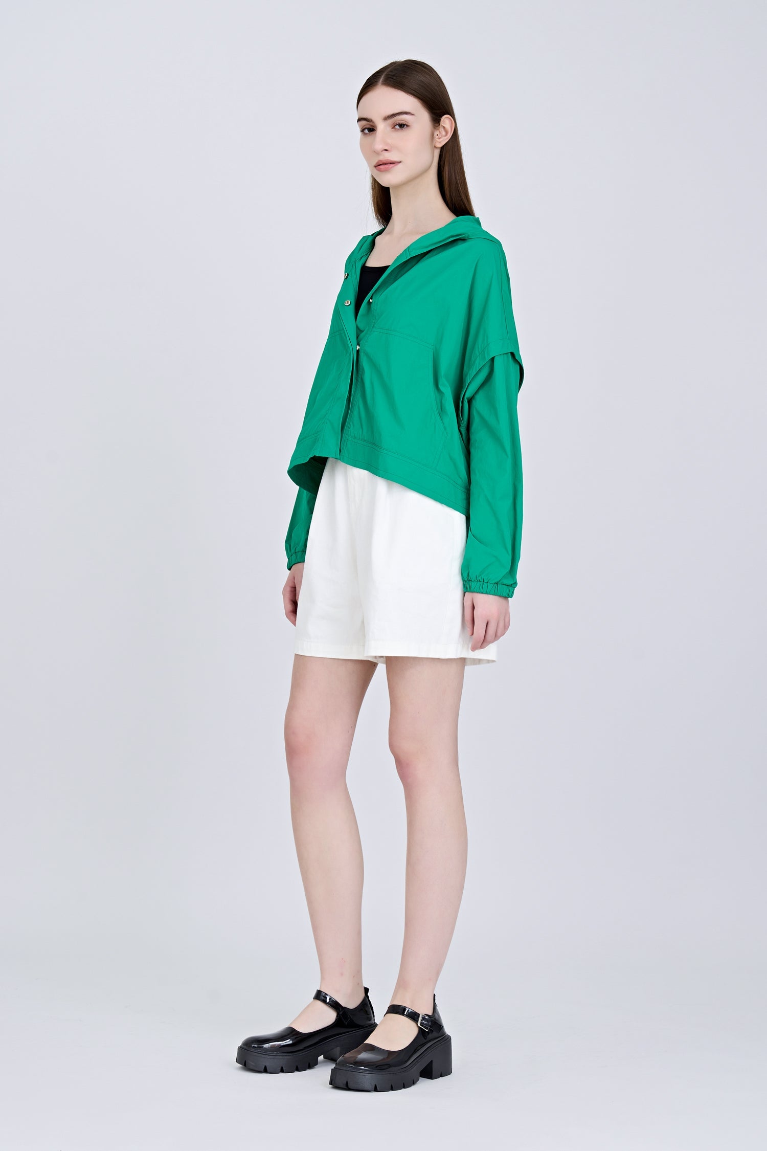 Hooded Parka - Green