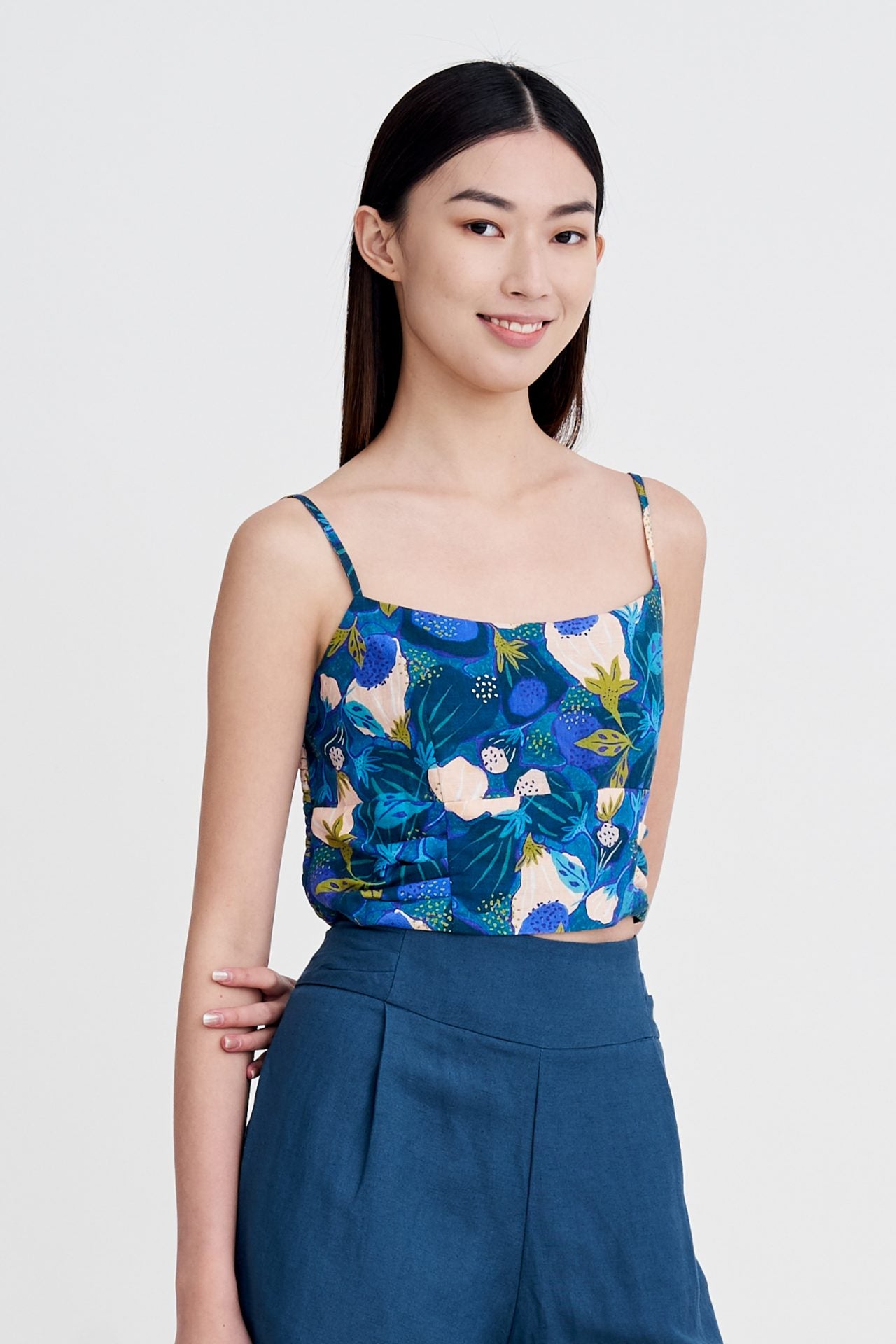 Floral Cropped Top