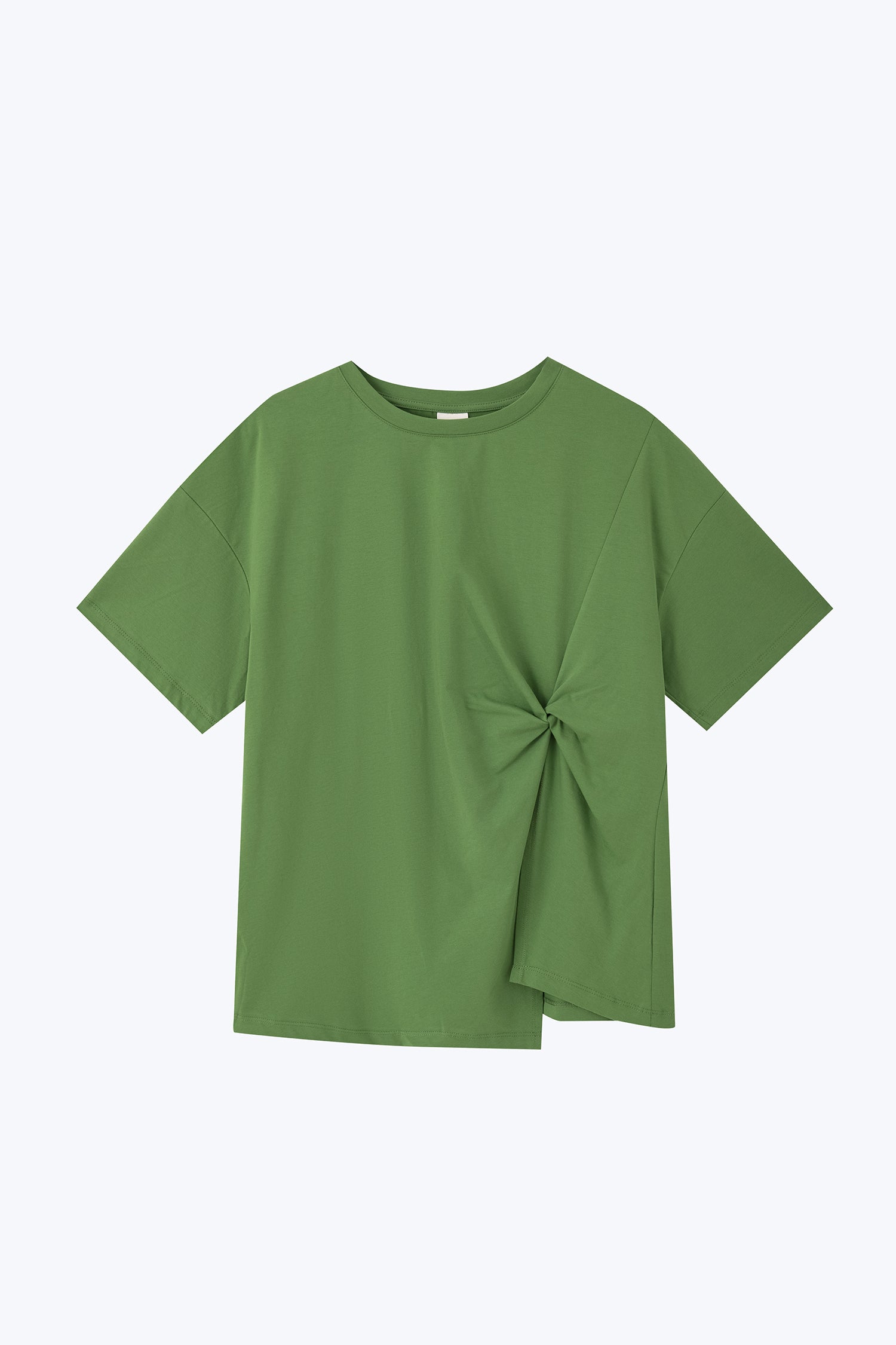 Twist Knot Tee - Clover Green