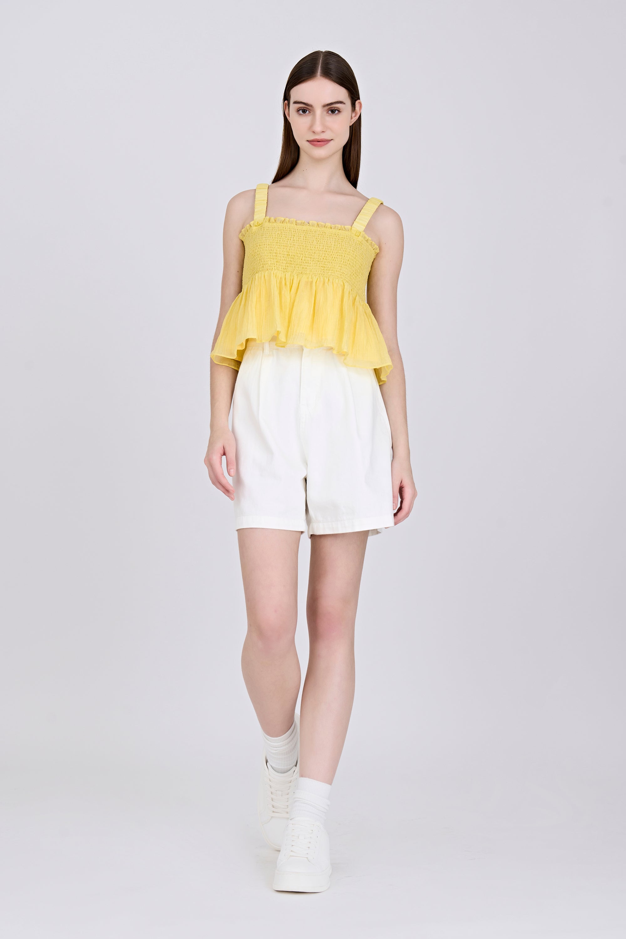 Gathered Camisole - Canary
