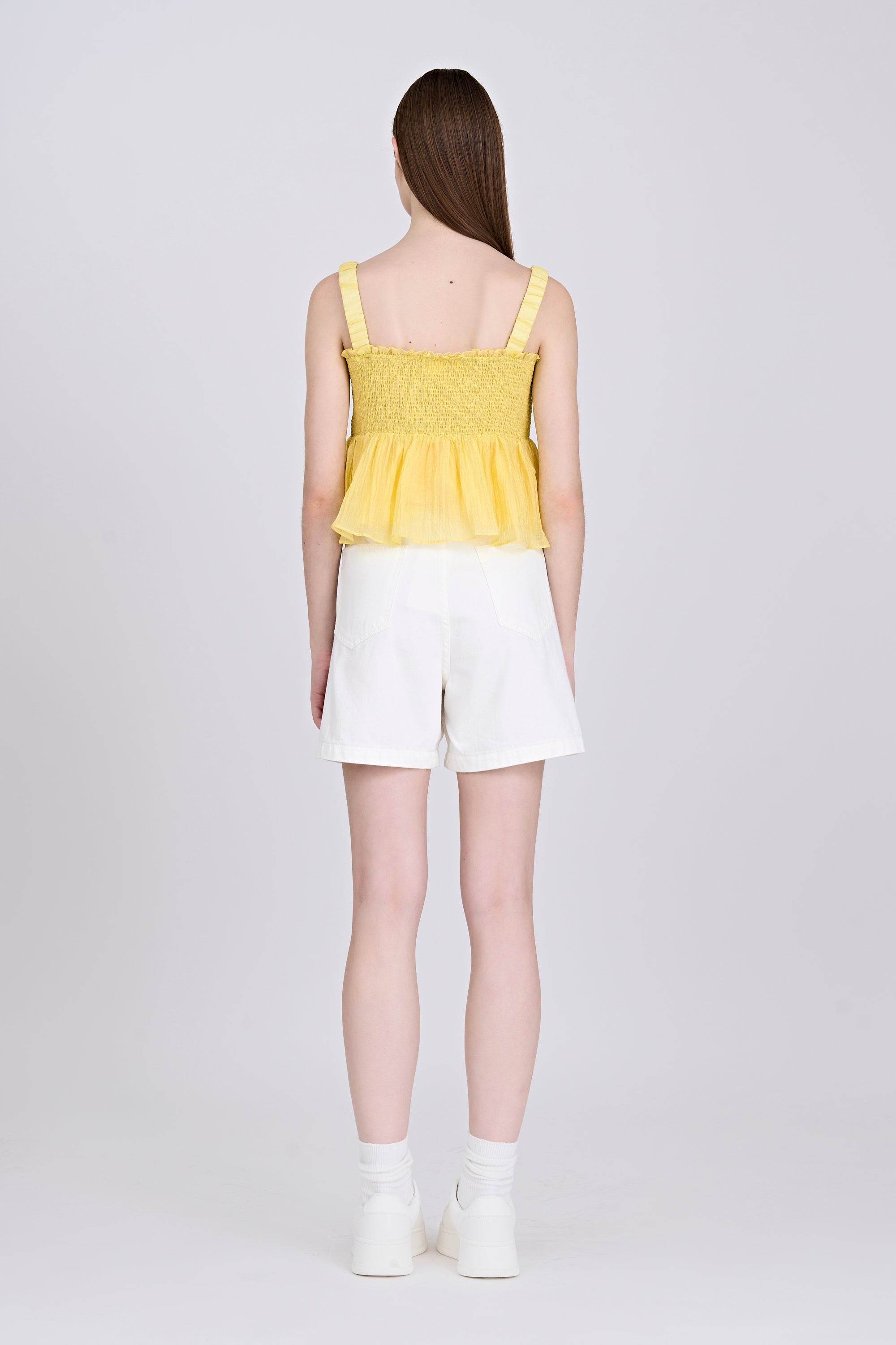 Gathered Camisole - Canary