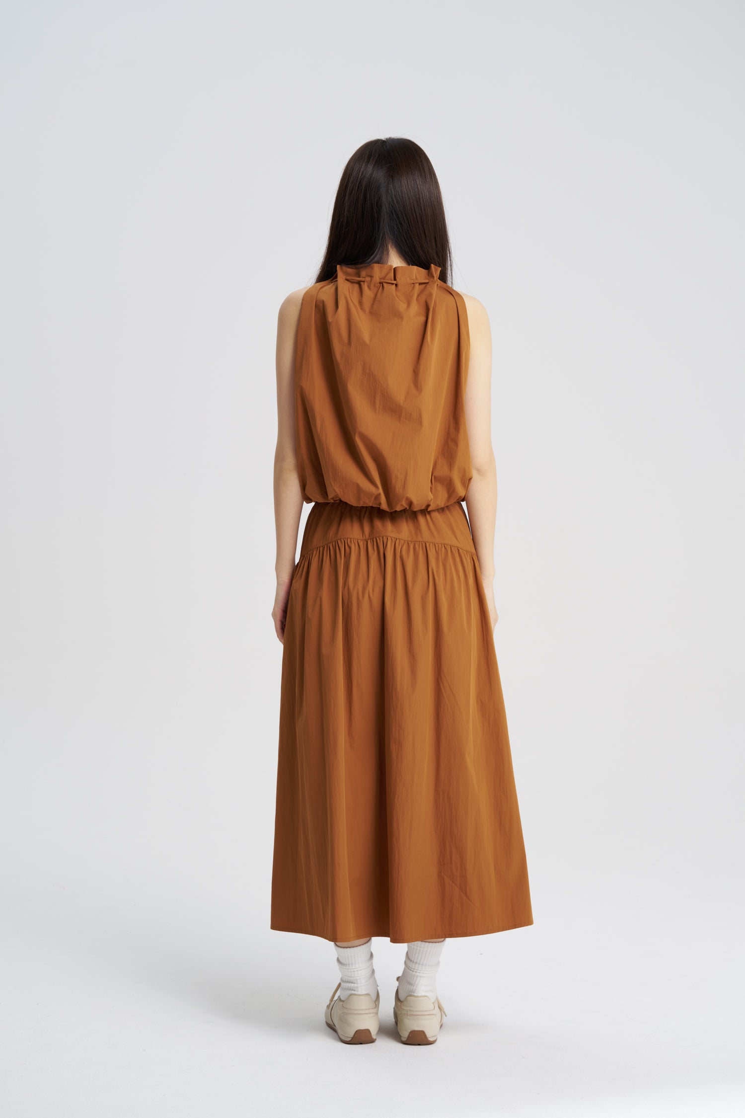 Bow Cloud Blouse - Cinnamon