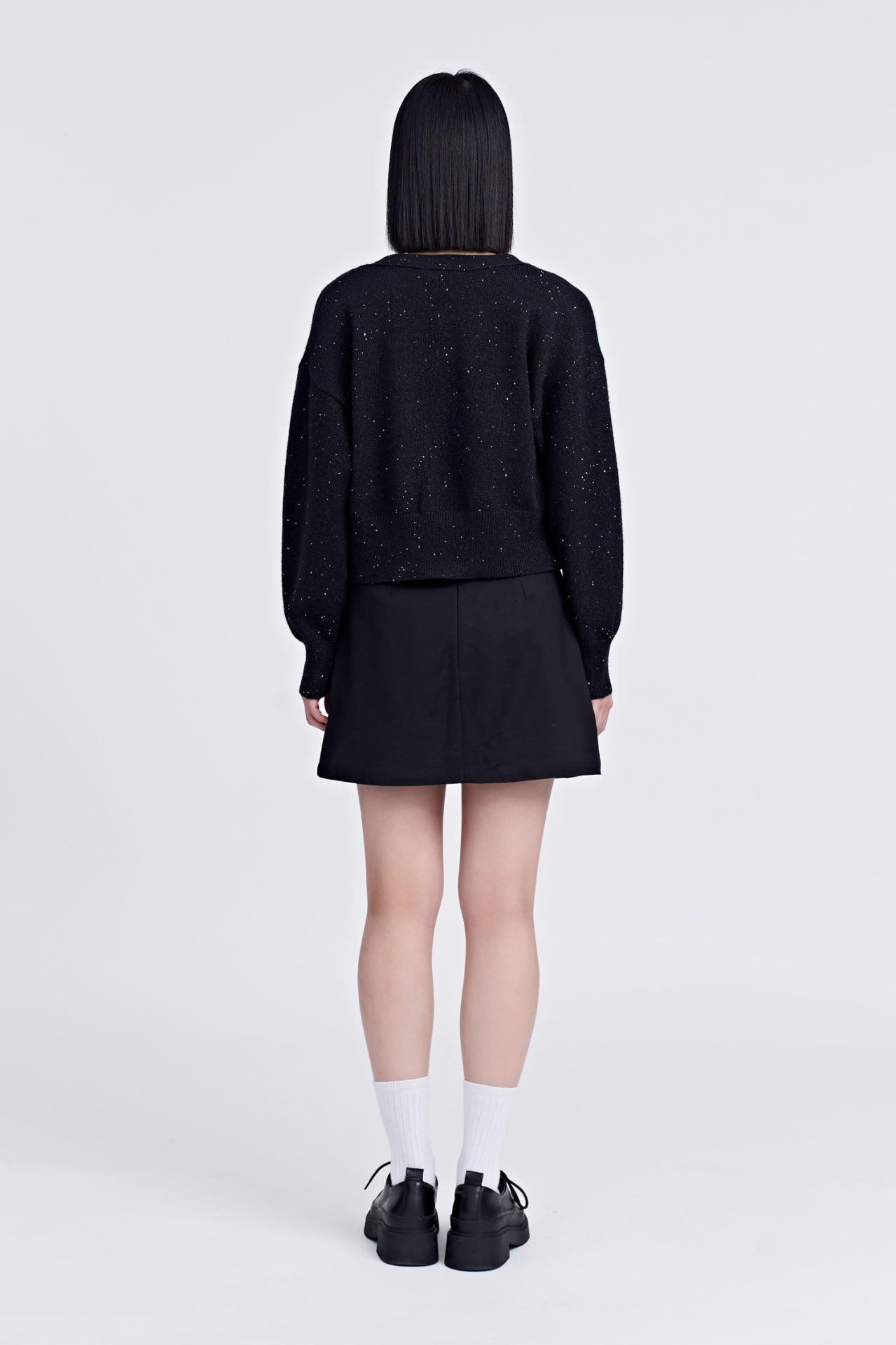 Knitted Shimmer Cardigan