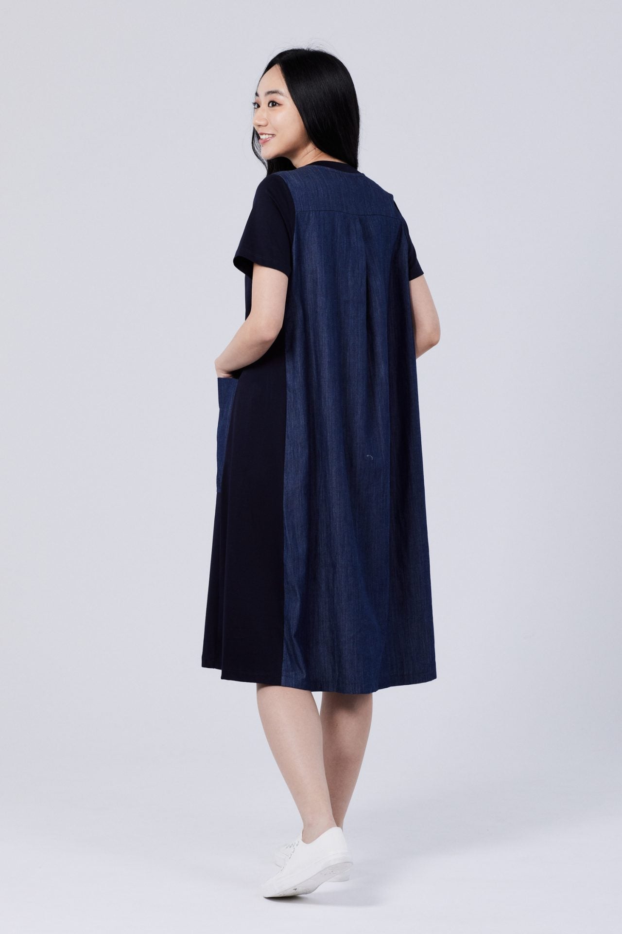 Cotton Patch Pocket Dress