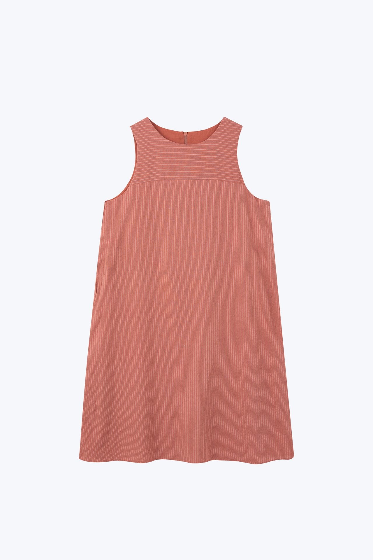 Striped Sleeveless Dress