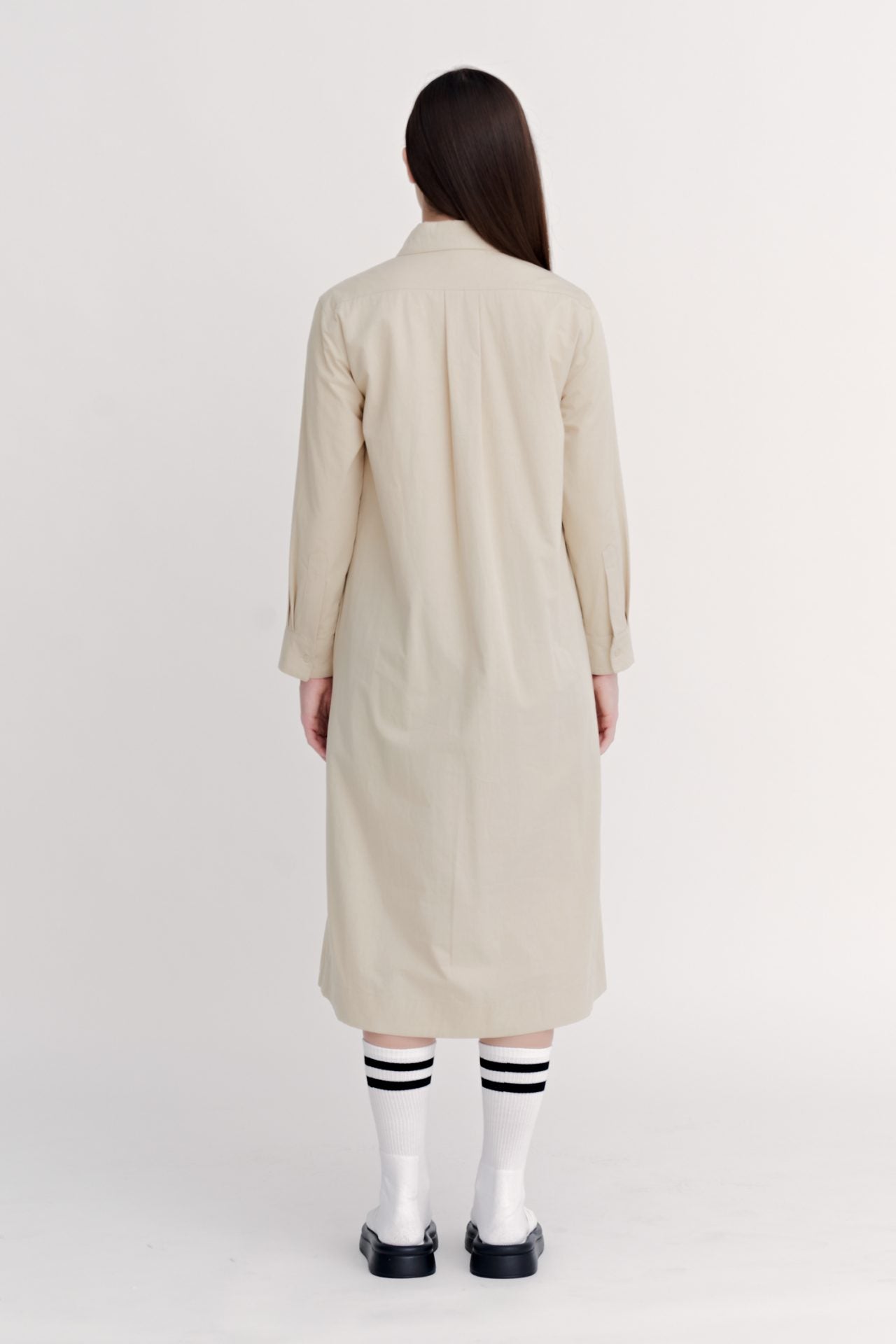 Long Sleeve Flare Dress