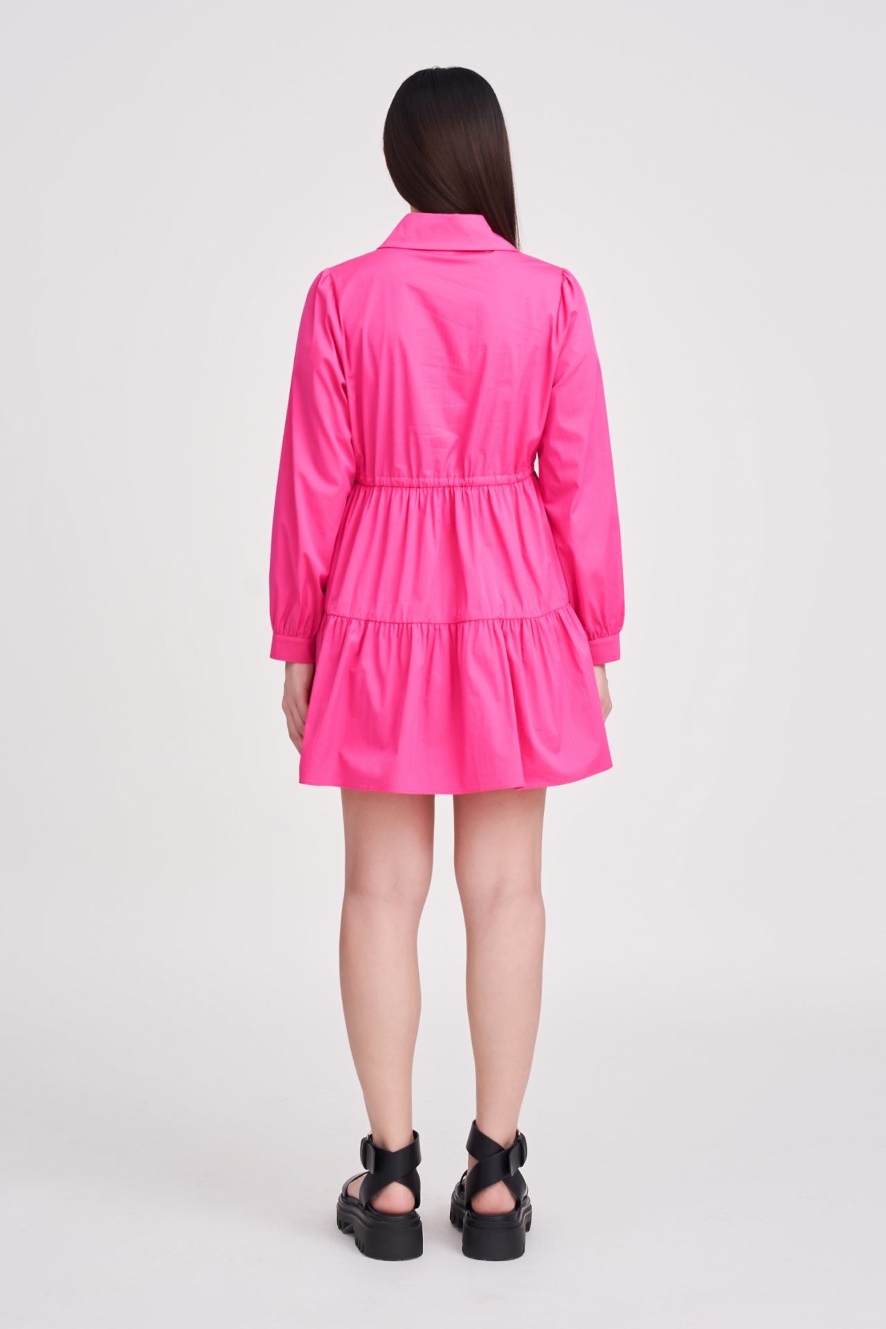 Short Sleeve Tier Dress