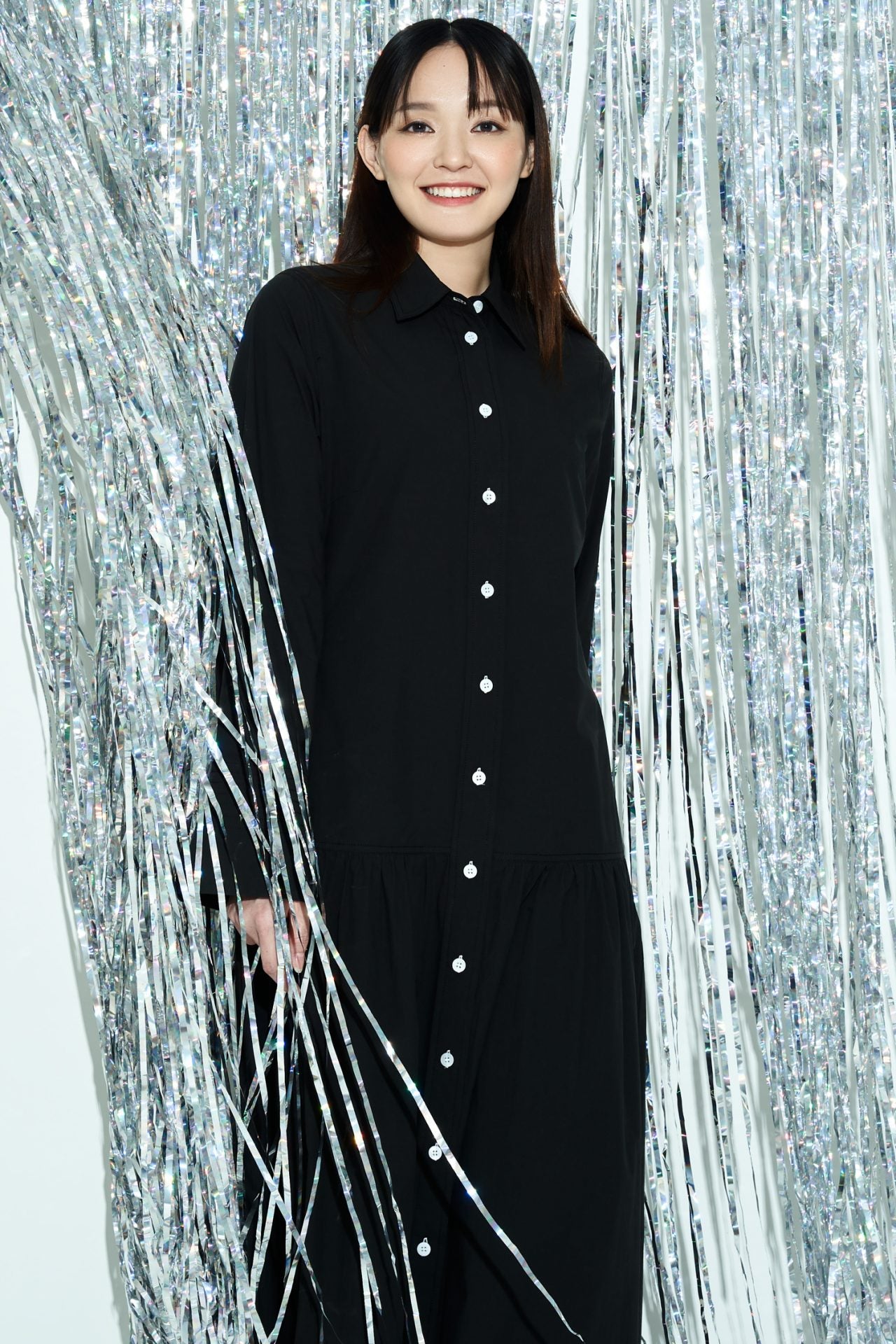 Long Sleeve Ruffle Dress