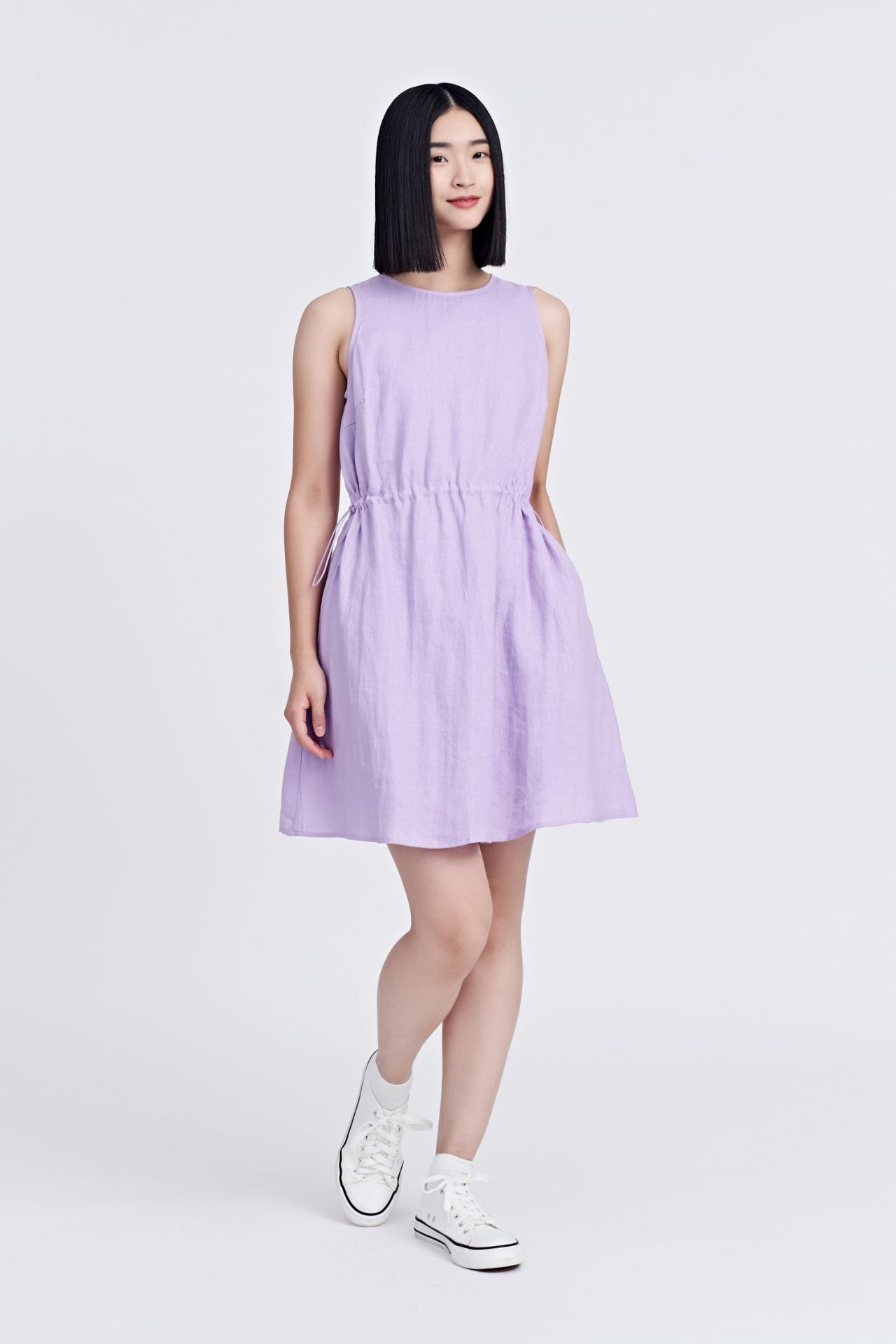 Drawcord Dress