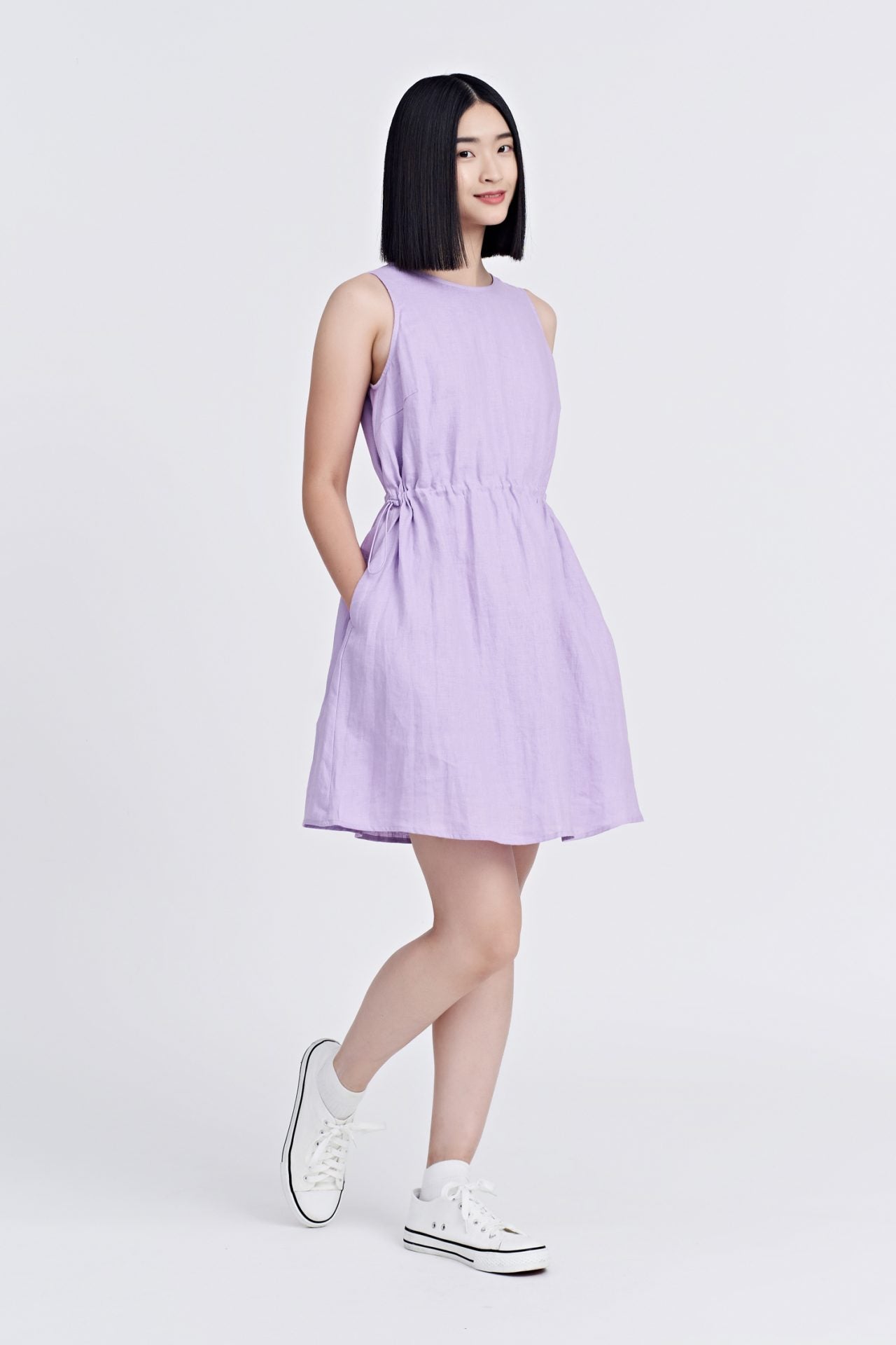 Drawcord Dress