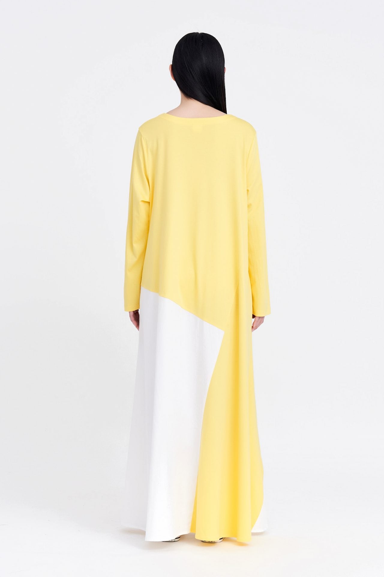 Asymmetric Colourblock Dress