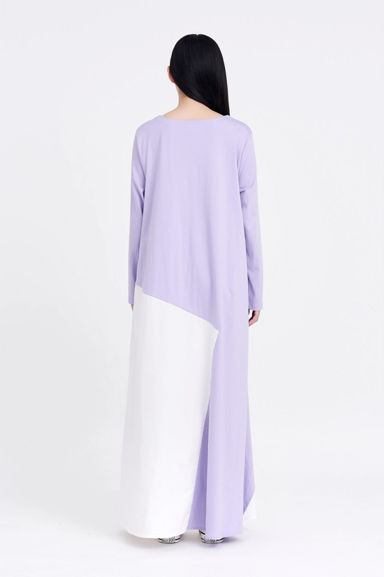 Asymmetric Colourblock Dress