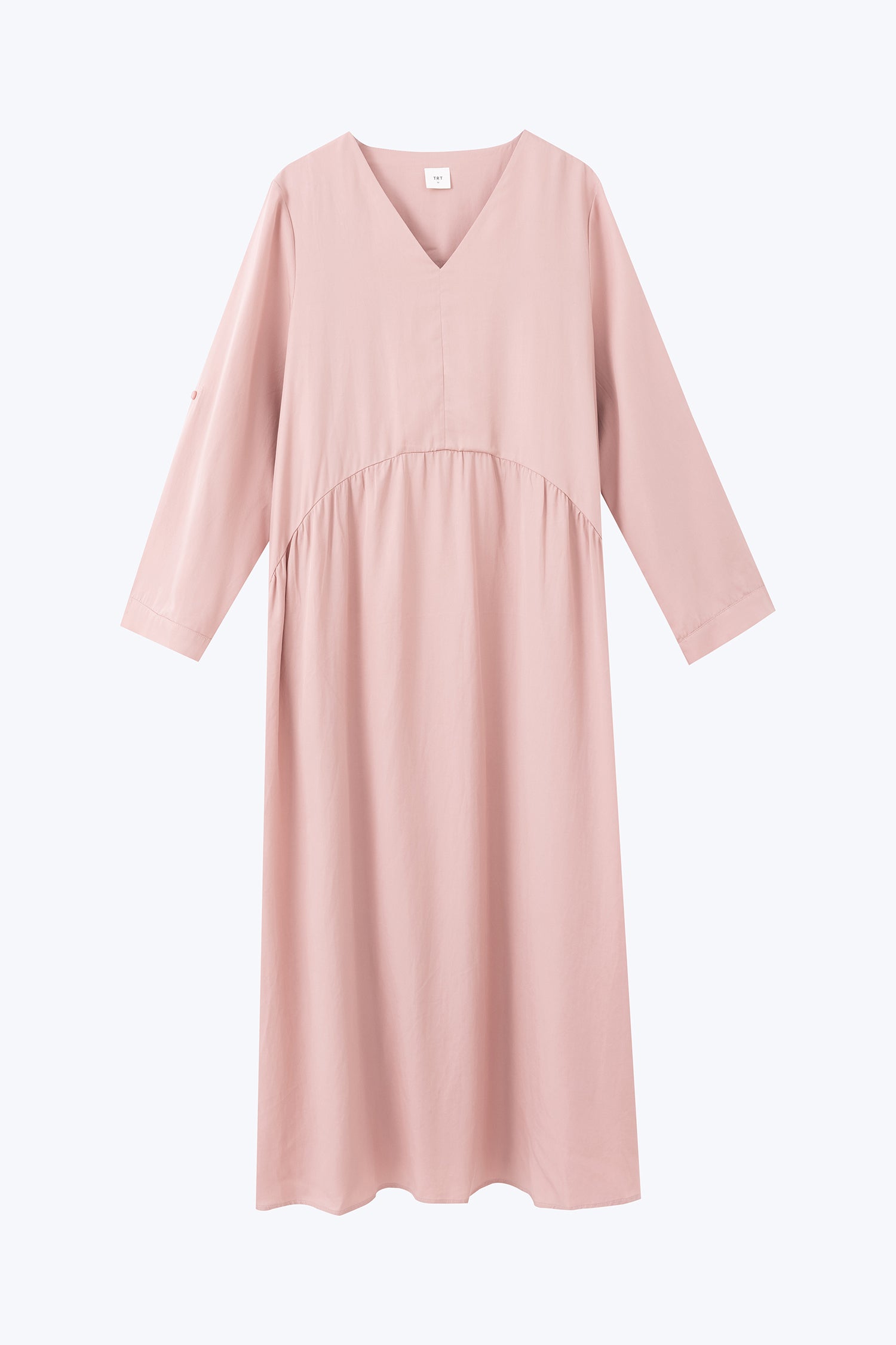 Gathered Maxi Dress - Blush