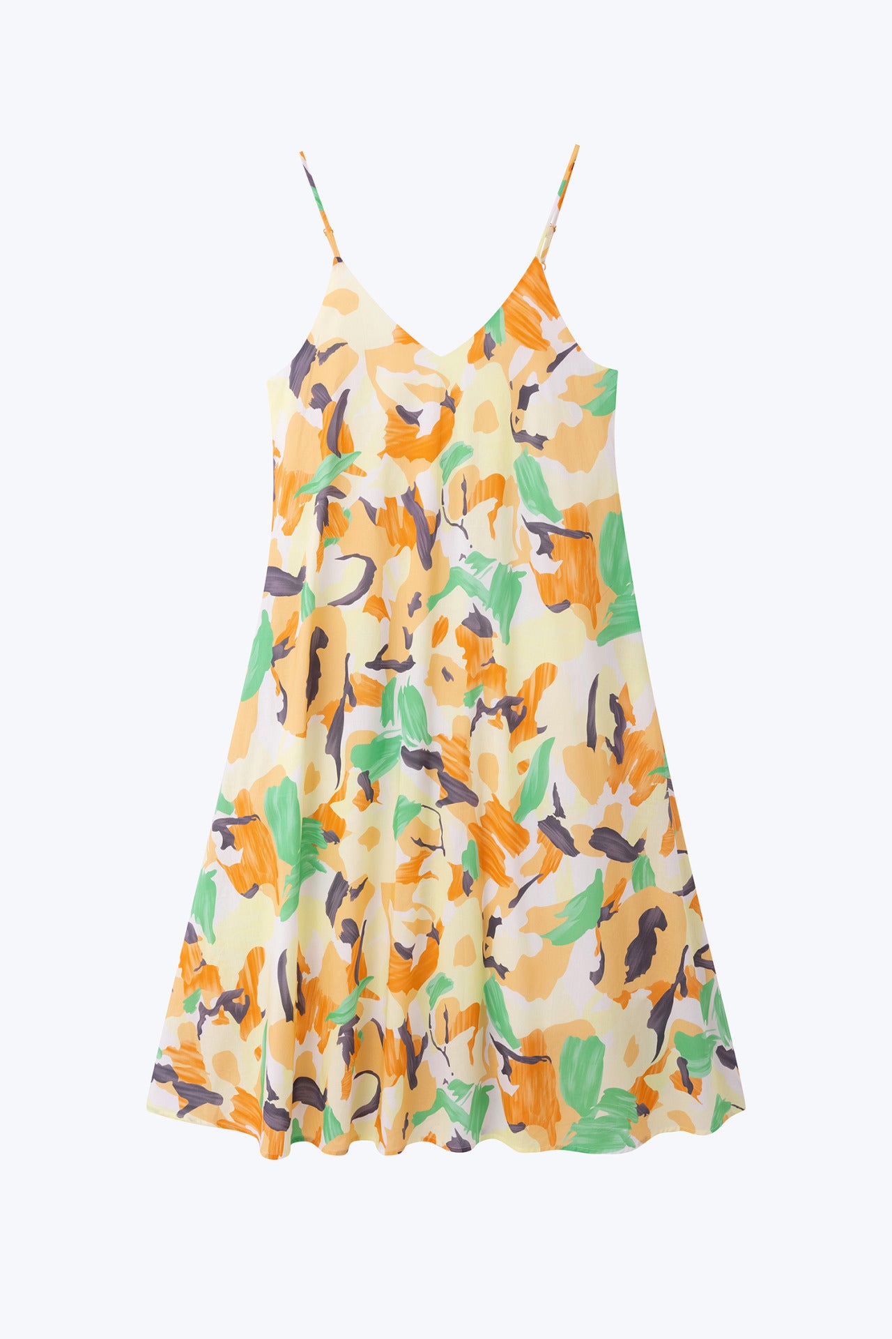 Floral Camisole Dress - Floral Canary