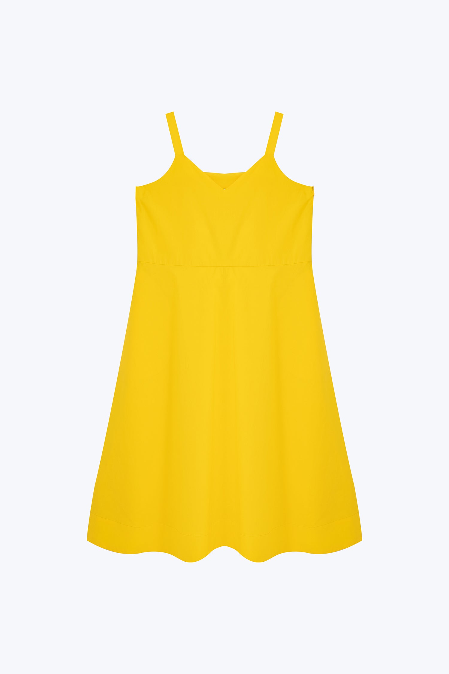 Flare Dress - Cadmium Yellow