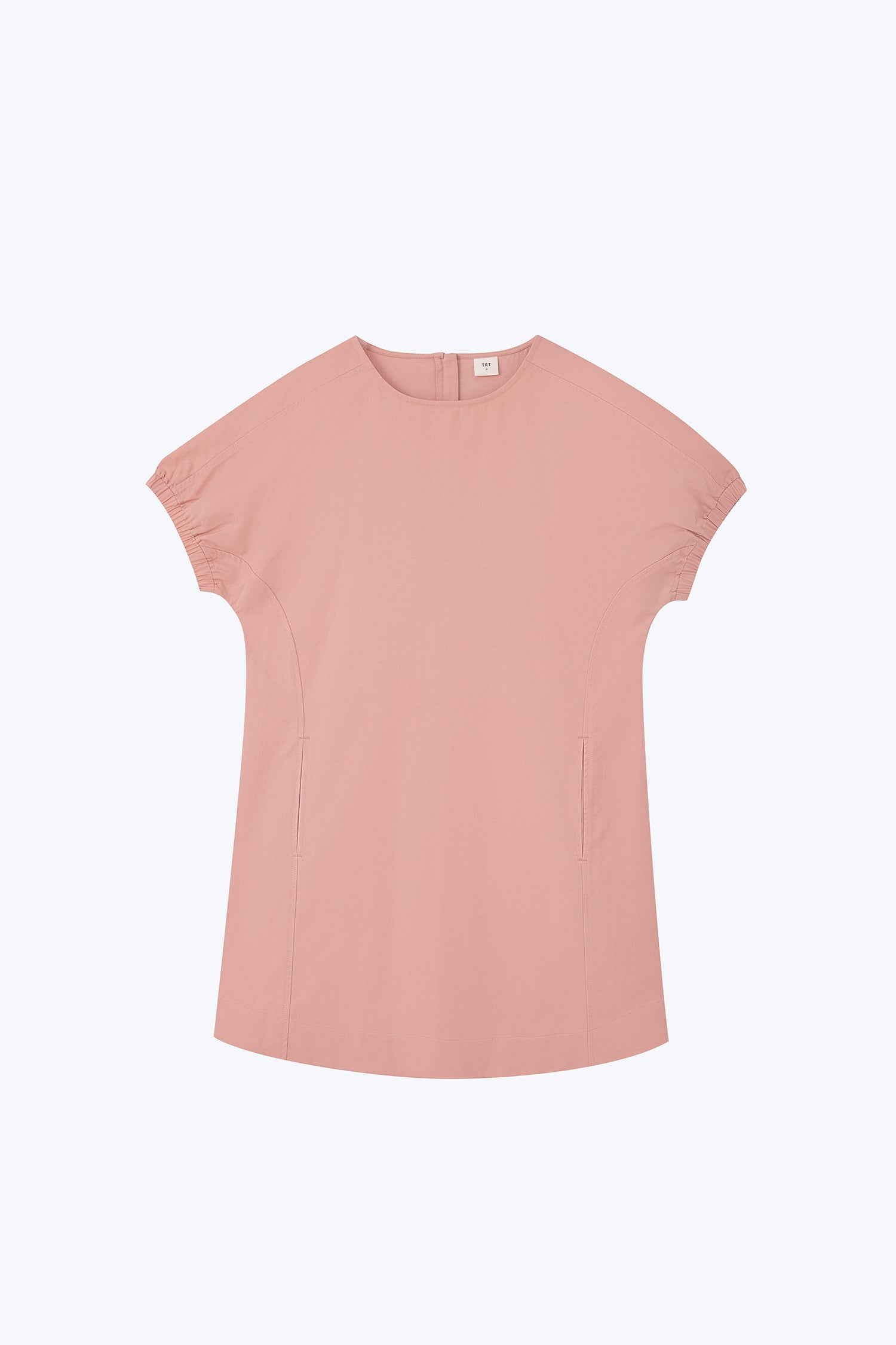 Elasticised Cuff Dress - Blush