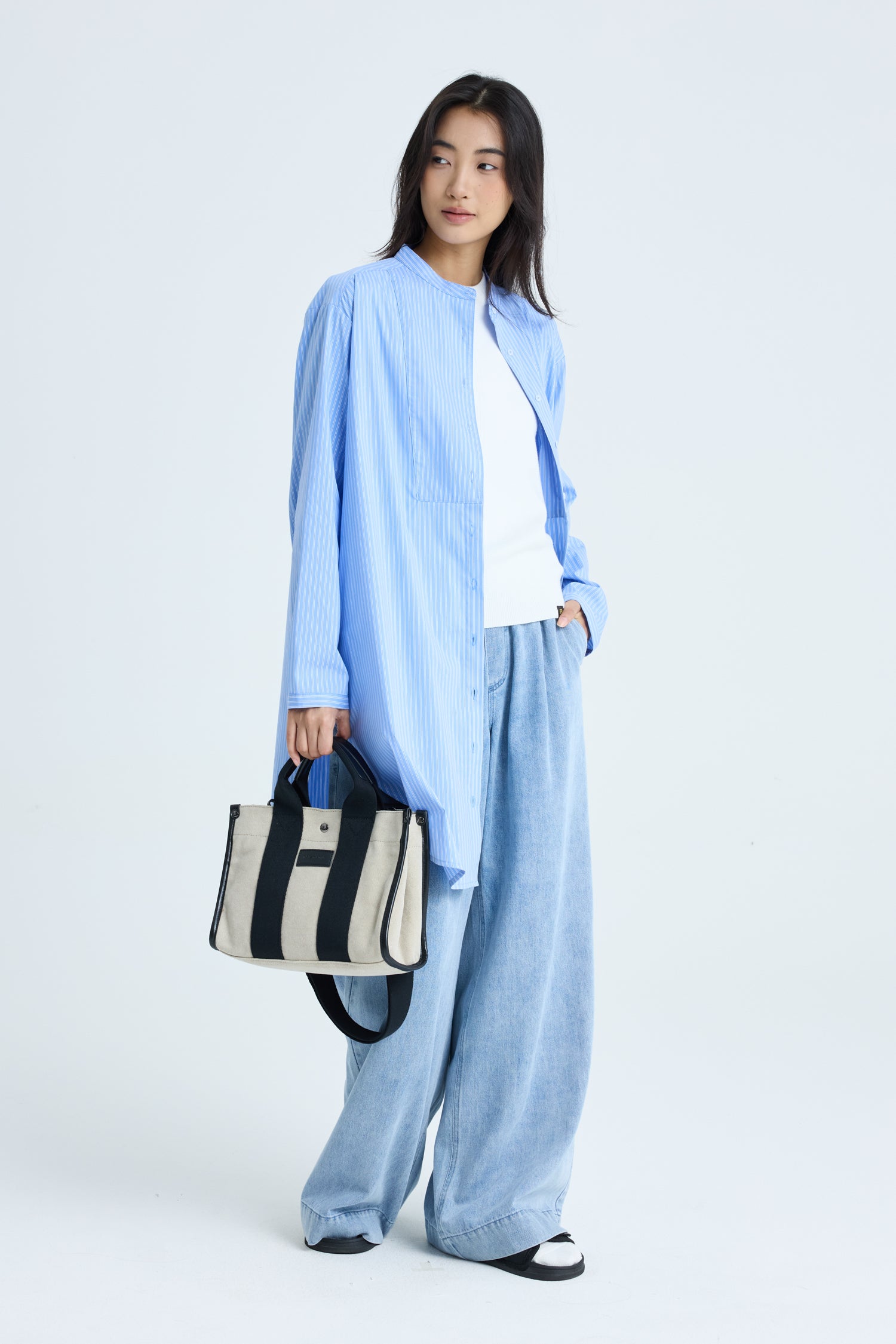 Striped Tunic - Blue Stripes