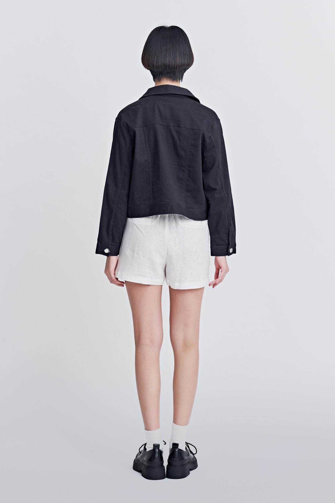 Cotton Twill Front Flap Jacket