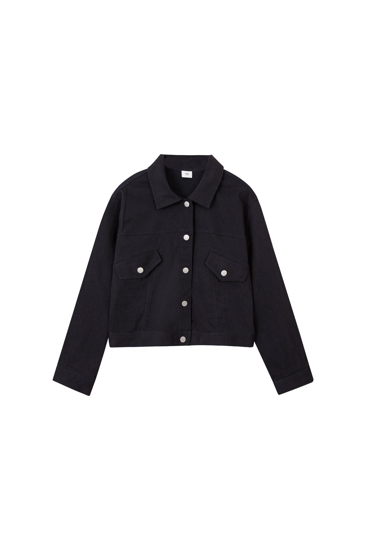 Cotton Twill Front Flap Jacket